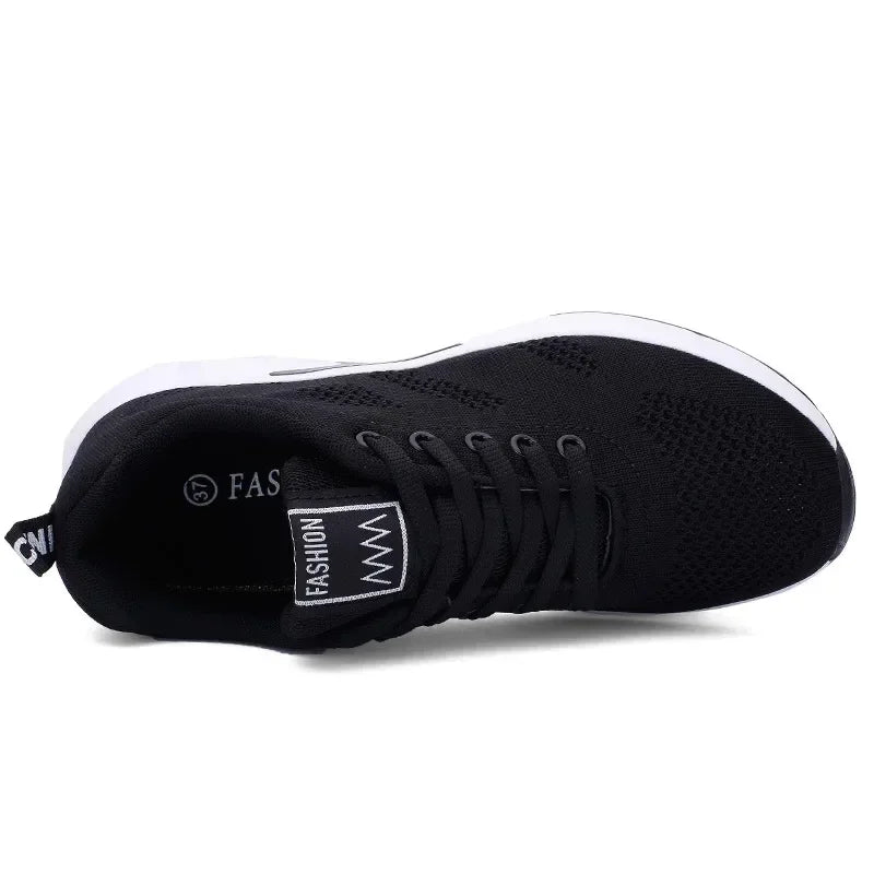 Summer Women Sneakers Outdoor Running Air Cushion Sport Shoes Increase Height Breathable Walk Shoes