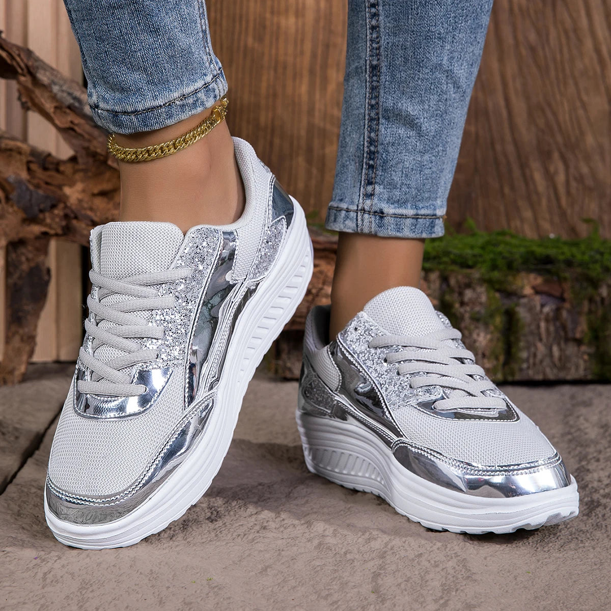 Sneakers for Women Orthopedic Sneakers Walking Shoes for Women, Lightweight Casual Tennis Sneakers Air Running Shoes Tennis