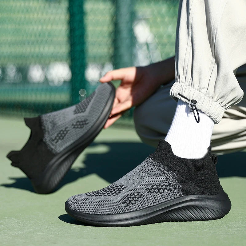 Men's Walking Tennis Shoes Lightweight Sports Casual Sports Overshoes Lightweight Comfortable Loafers