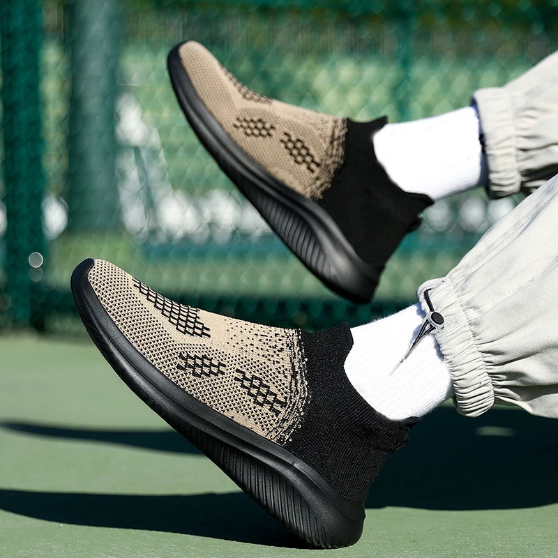 Men's Walking Tennis Shoes Lightweight Sports Casual Sports Overshoes Lightweight Comfortable Loafers