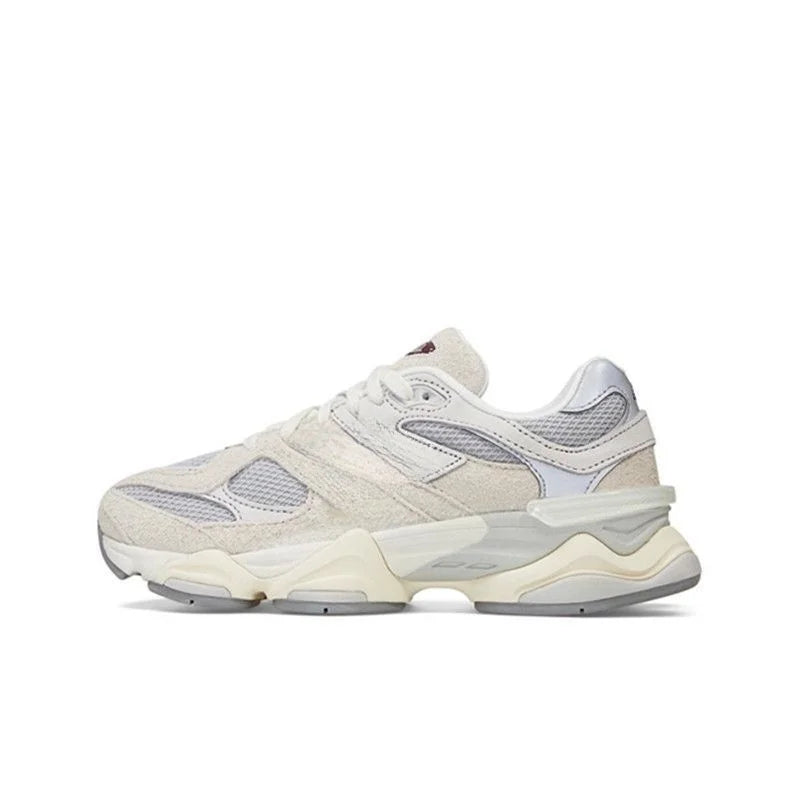 High Quality New Fashion Suede Sneakers Men Women Casual Walking Trainers Breathable Comfortable Lace-up Female 9060 Sport Shoes
