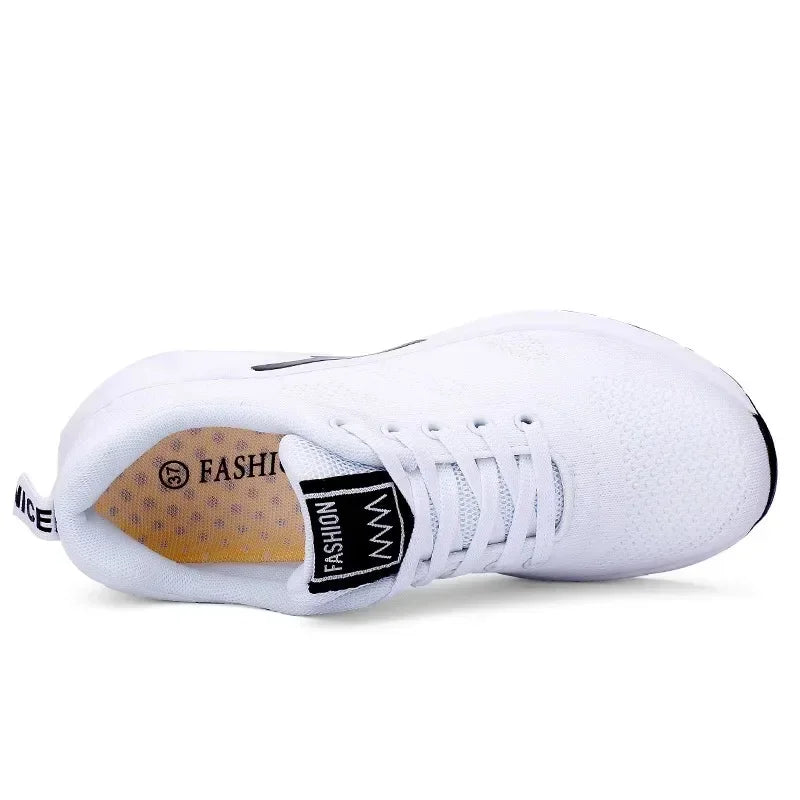 Summer Women Sneakers Outdoor Running Air Cushion Sport Shoes Increase Height Breathable Walk Shoes