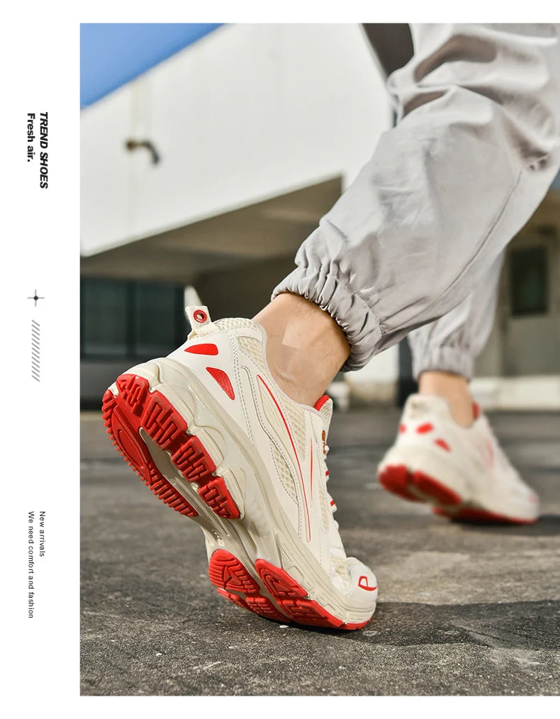 Running Shoes Men Training Speciality Marathon Sports Breathable Lightweight Women's Comfortable Nonskid Leisure Sneakers