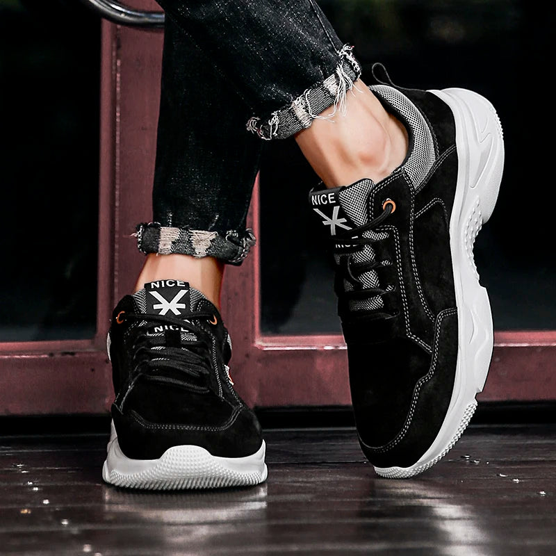 Golden Sapling 2025 Spring Summer Men Shoes Fashion Light Casual Sneakers Male High Quality Light Walking Fitting Sports Shoe