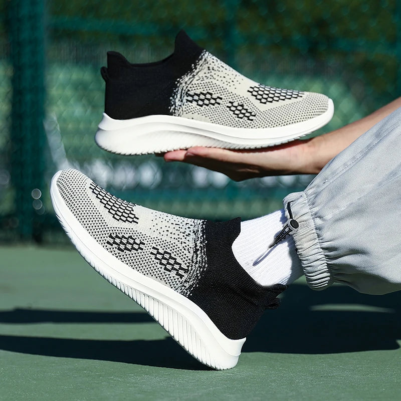 Men's Walking Tennis Shoes Lightweight Sports Casual Sports Overshoes Lightweight Comfortable Loafers