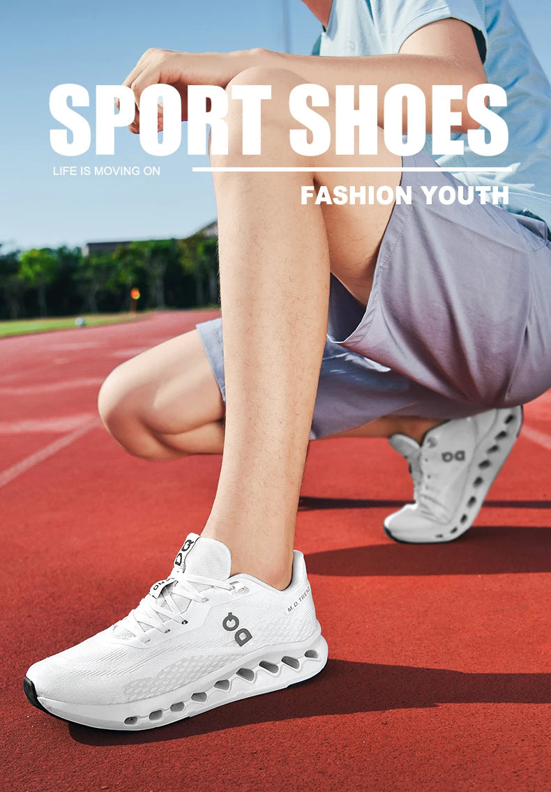 AIR Men Sports Running Shoes Casual Marathon Sneakers Breathable Lightweight Comfort Brand Men Athletic Tenis Walking Sneakers