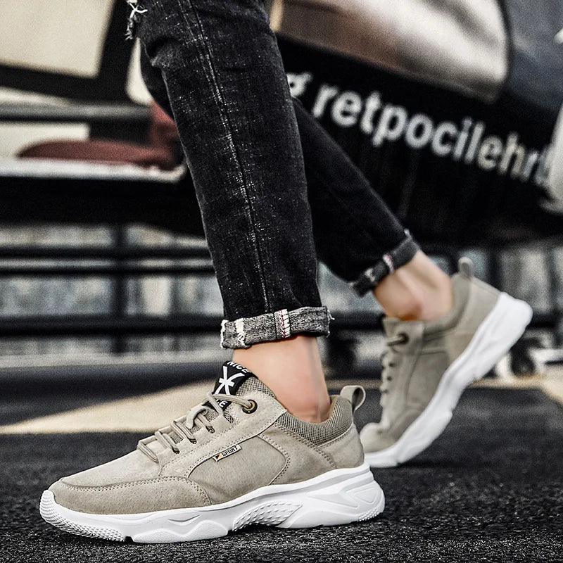 Golden Sapling 2025 Spring Summer Men Shoes Fashion Light Casual Sneakers Male High Quality Light Walking Fitting Sports Shoe
