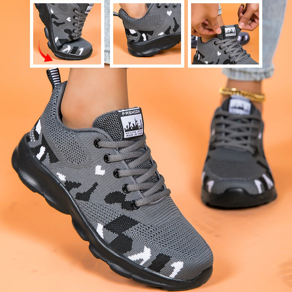 Sneakers for MAN Orthopedic Sneakers Walking Shoes for MAN, Lightweight Casual Tennis Sneakers Air Running Shoes Tennis Shoe