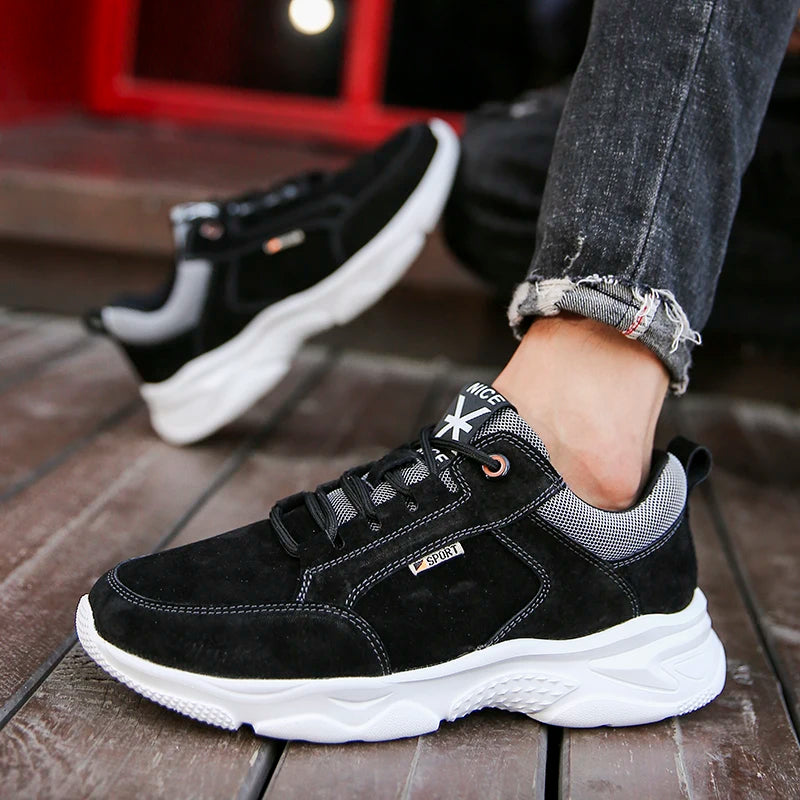 Golden Sapling 2025 Spring Summer Men Shoes Fashion Light Casual Sneakers Male High Quality Light Walking Fitting Sports Shoe
