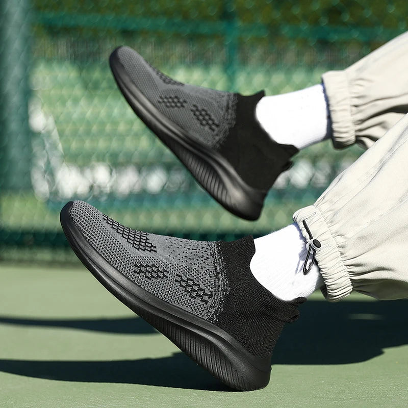 Men's Walking Tennis Shoes Lightweight Sports Casual Sports Overshoes Lightweight Comfortable Loafers