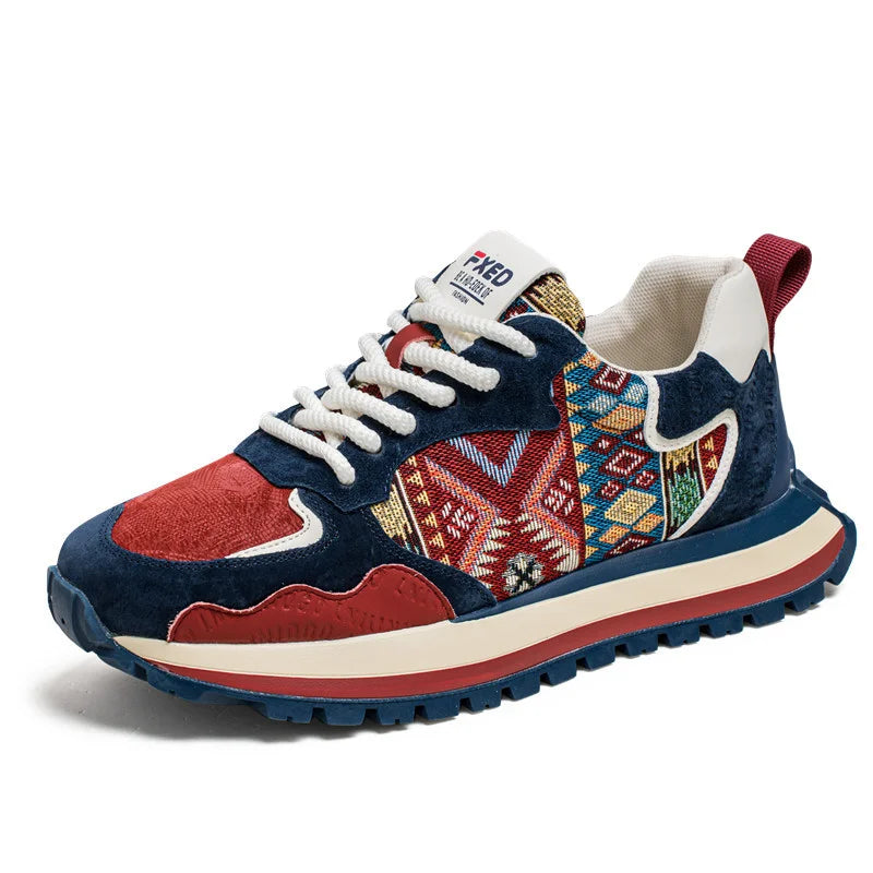 2025 Men's casual sports shoes, breathable walking shoes, lightweight and comfortable sports shoes, men's fashion outdoor travel