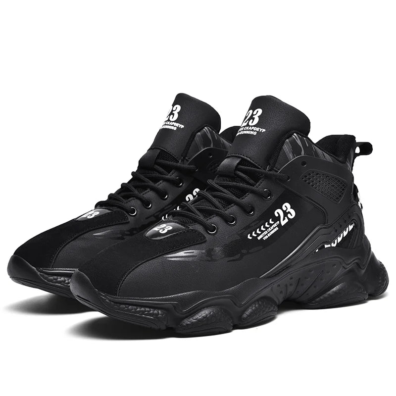 Men's running shoes, comfortable and lightweight walking shoes, running exercise, casual sports shoes