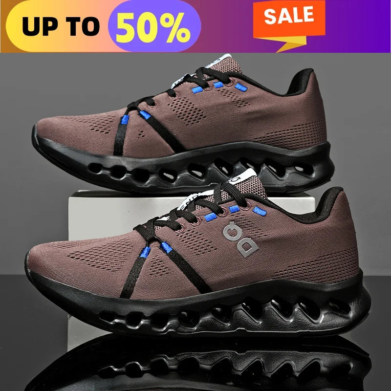 AIR Men Sports Running Shoes Casual Marathon Sneakers Breathable Lightweight Comfort Brand Men Athletic Tenis Walking Sneakers