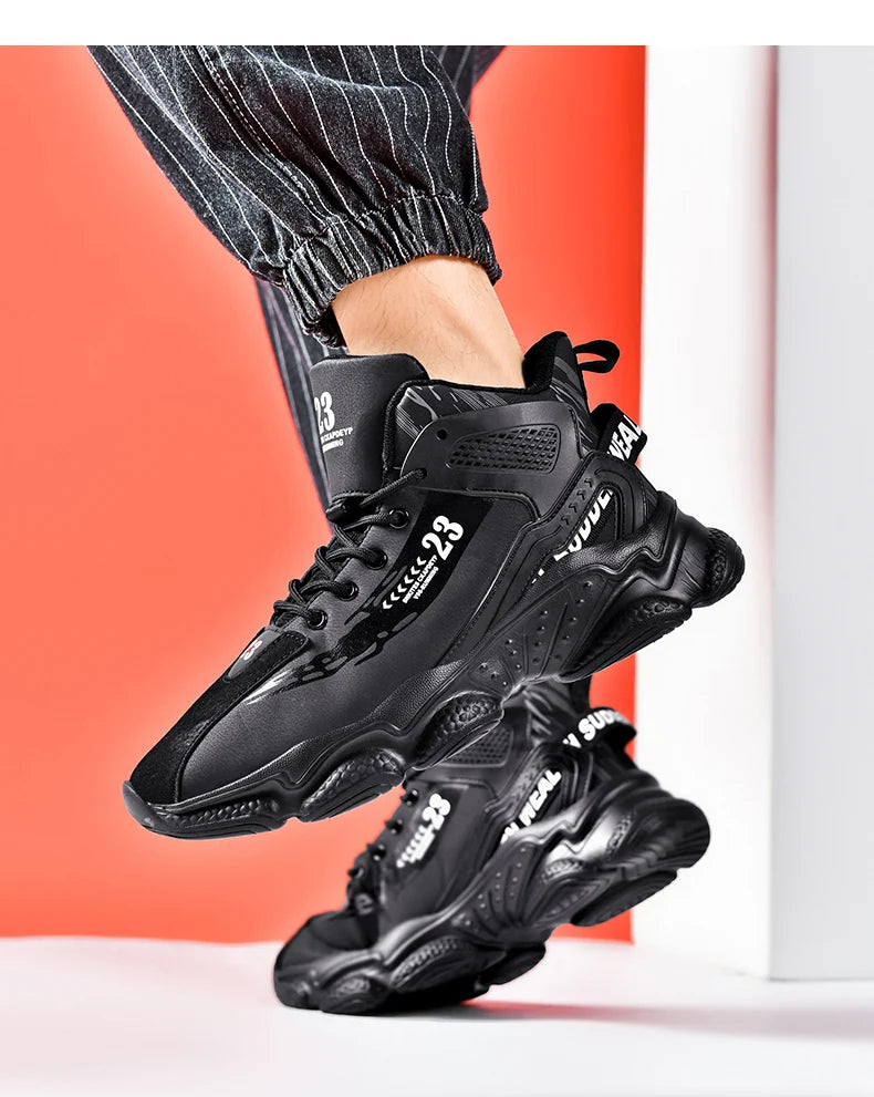 Men's running shoes, comfortable and lightweight walking shoes, running exercise, casual sports shoes