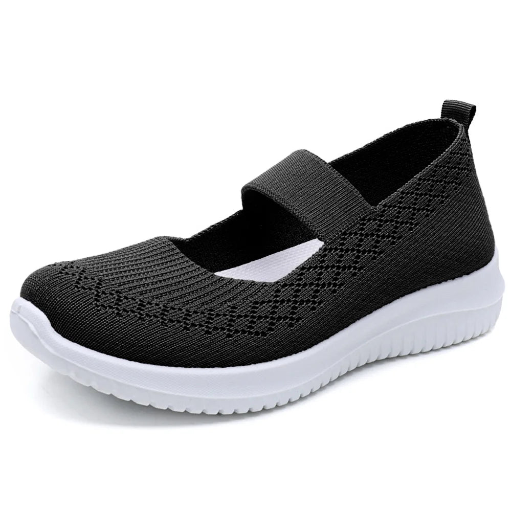 Women Mesh Walking Shoes Anti-Slip Running Shoes Sneakers Working Nurse Shoes for Indoor Outdoor