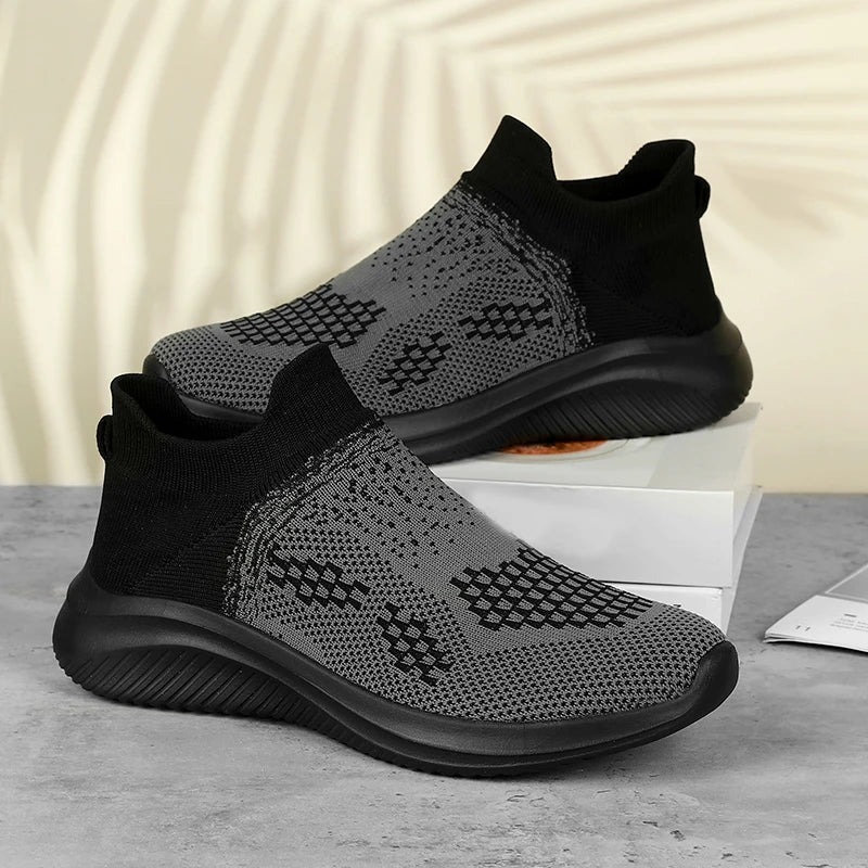 Men's Walking Tennis Shoes Lightweight Sports Casual Sports Overshoes Lightweight Comfortable Loafers