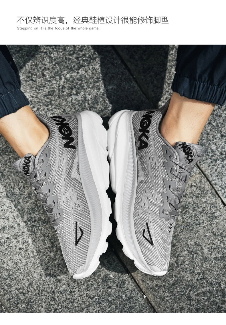 PARZIVAL Men's Sneaker Air Cushion Runner Trainers Tenis Marathon Sports Running Shoes Women Outdoor Athletic Speciality Sneaker