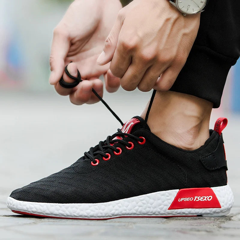 Men's running shoes, lightweight and breathable sports shoes, comfortable and cushioning fitness shoes, multi-functional sports