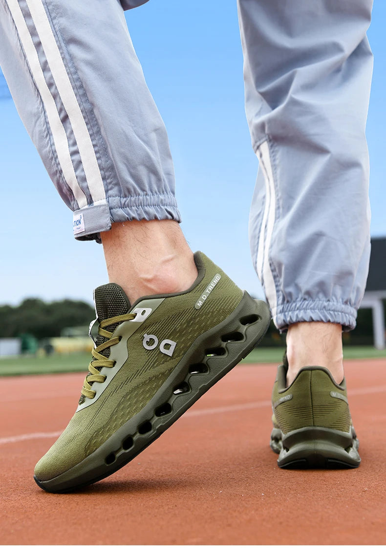 AIR Men Sports Running Shoes Casual Marathon Sneakers Breathable Lightweight Comfort Brand Men Athletic Tenis Walking Sneakers