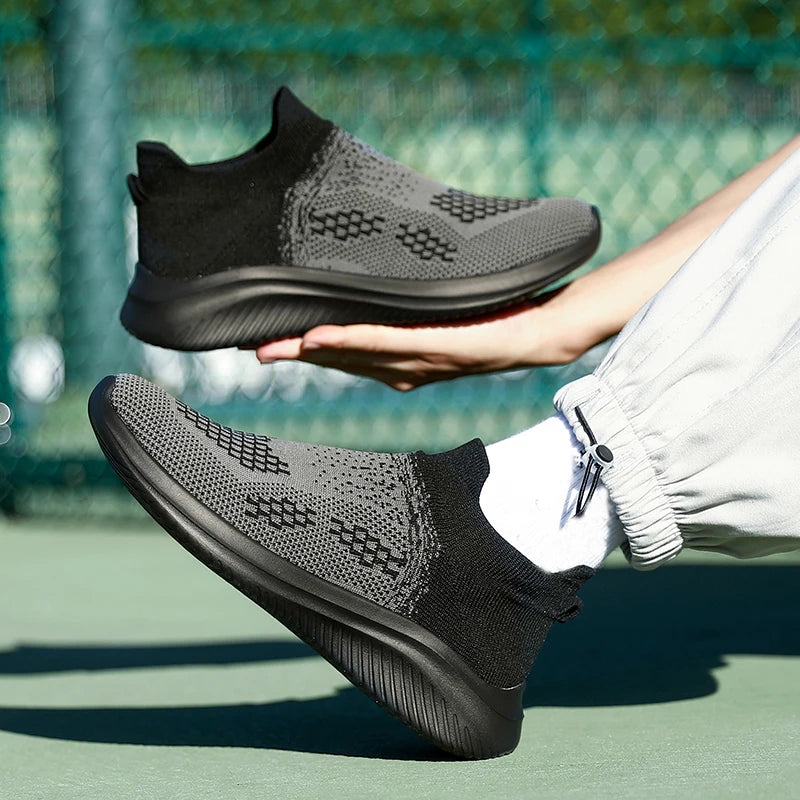 Men's Walking Tennis Shoes Lightweight Sports Casual Sports Overshoes Lightweight Comfortable Loafers