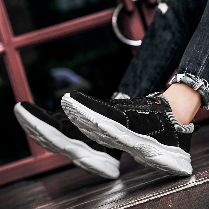Golden Sapling 2025 Spring Summer Men Shoes Fashion Light Casual Sneakers Male High Quality Light Walking Fitting Sports Shoe