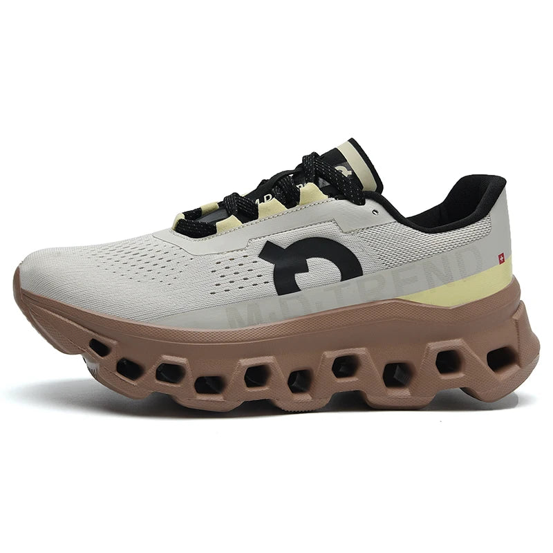 Men's Cushioning Running Shoes Lightweight Athletic Casual Sneakers Male Non-Slip Sports Shoes Outdoor Travel Walking Shoes