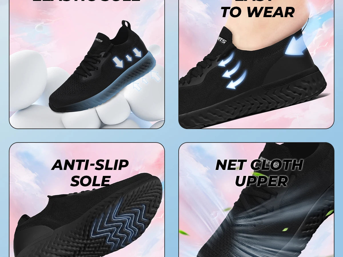 Women's Walking Shoes Women's Running Shoes Comfortable Non-Slip Breathable Athletic Workout Sneakers