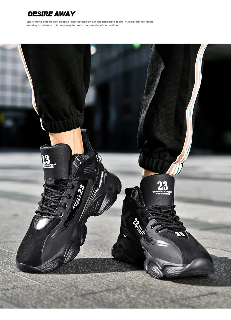 Men's running shoes, comfortable and lightweight walking shoes, running exercise, casual sports shoes