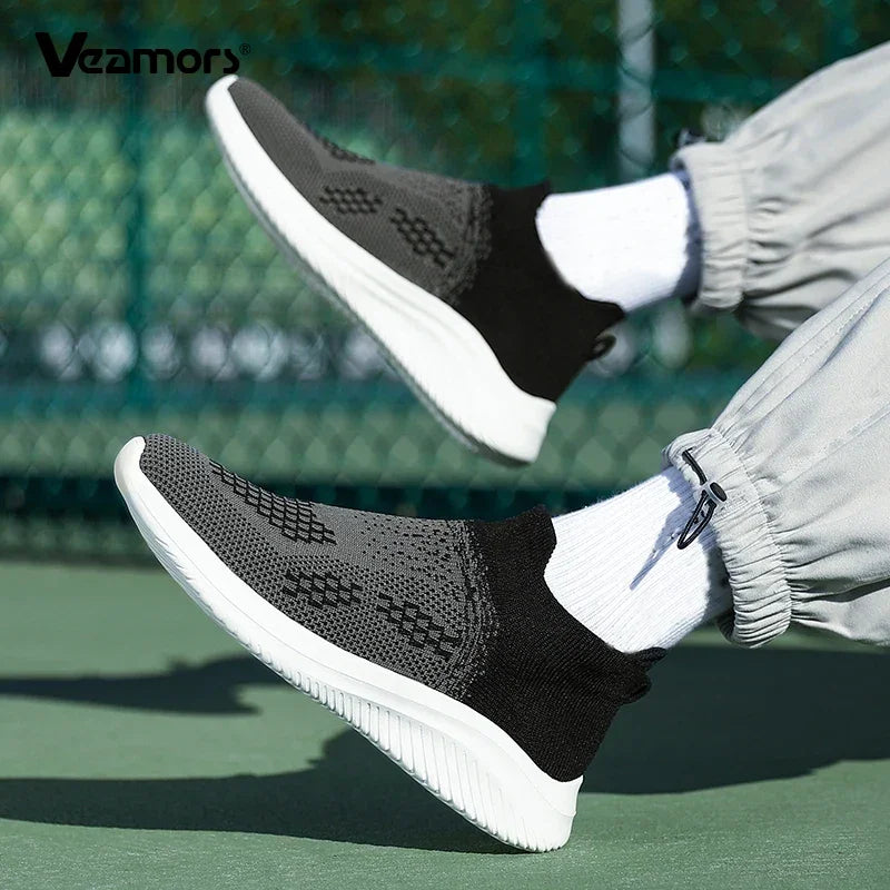 Men's Walking Tennis Shoes Lightweight Sports Casual Sports Overshoes Lightweight Comfortable Loafers