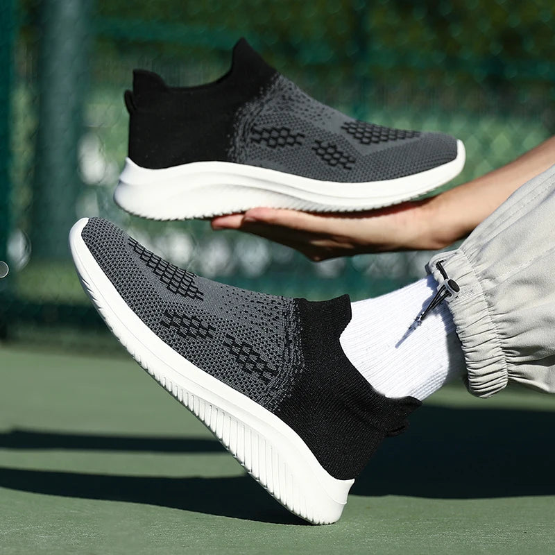 Men's Walking Tennis Shoes Lightweight Sports Casual Sports Overshoes Lightweight Comfortable Loafers