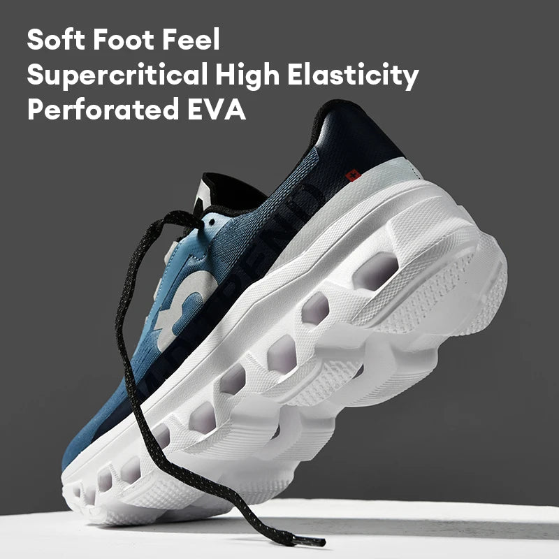 Men's Cushioning Running Shoes Lightweight Athletic Casual Sneakers Male Non-Slip Sports Shoes Outdoor Travel Walking Shoes
