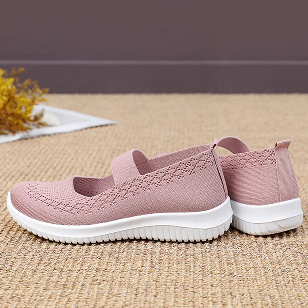 Women Mesh Walking Shoes Anti-Slip Running Shoes Sneakers Working Nurse Shoes for Indoor Outdoor