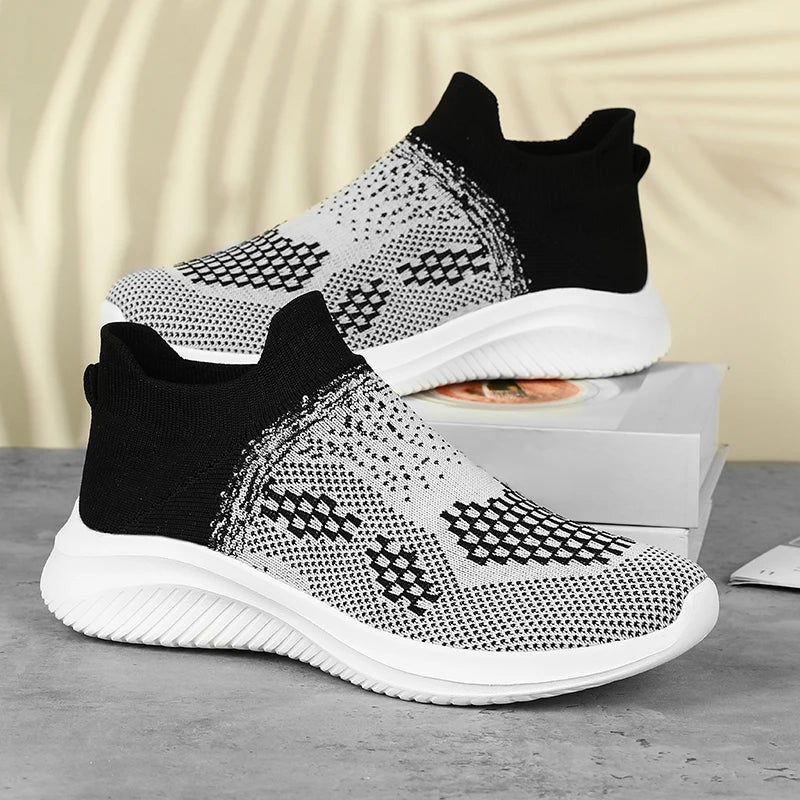 Men's Walking Tennis Shoes Lightweight Sports Casual Sports Overshoes Lightweight Comfortable Loafers