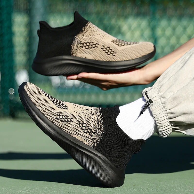 Men's Walking Tennis Shoes Lightweight Sports Casual Sports Overshoes Lightweight Comfortable Loafers