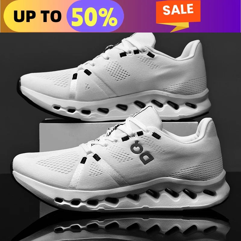AIR Men Sports Running Shoes Casual Marathon Sneakers Breathable Lightweight Comfort Brand Men Athletic Tenis Walking Sneakers