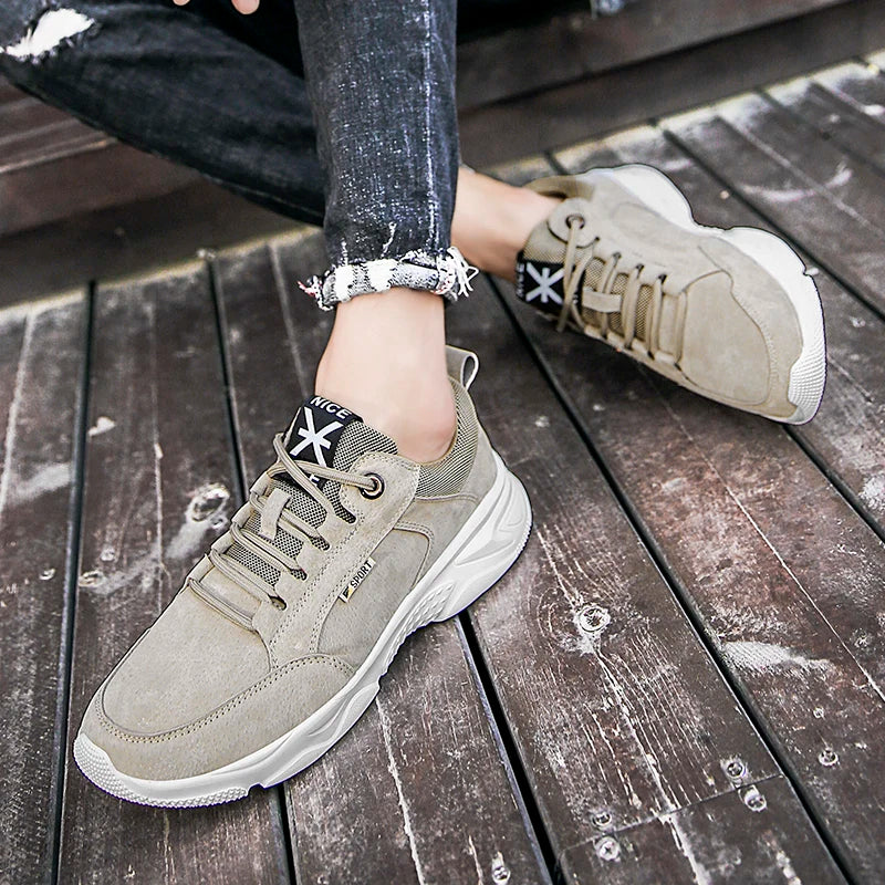 Golden Sapling 2025 Spring Summer Men Shoes Fashion Light Casual Sneakers Male High Quality Light Walking Fitting Sports Shoe