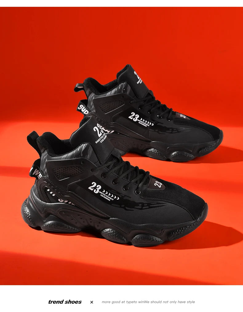 Men's running shoes, comfortable and lightweight walking shoes, running exercise, casual sports shoes
