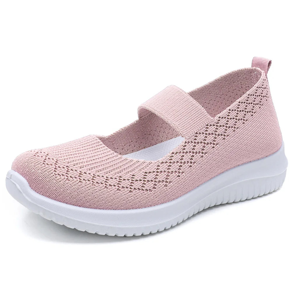 Women Mesh Walking Shoes Anti-Slip Running Shoes Sneakers Working Nurse Shoes for Indoor Outdoor