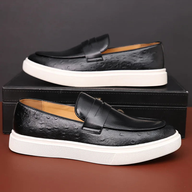 Breathable British Style Casual Loafers