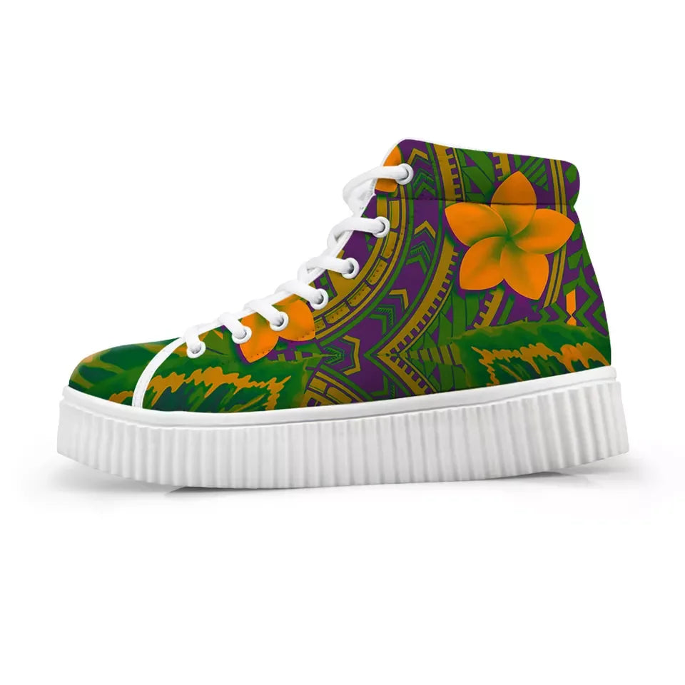 Women's Tribal Canvas High-Tops