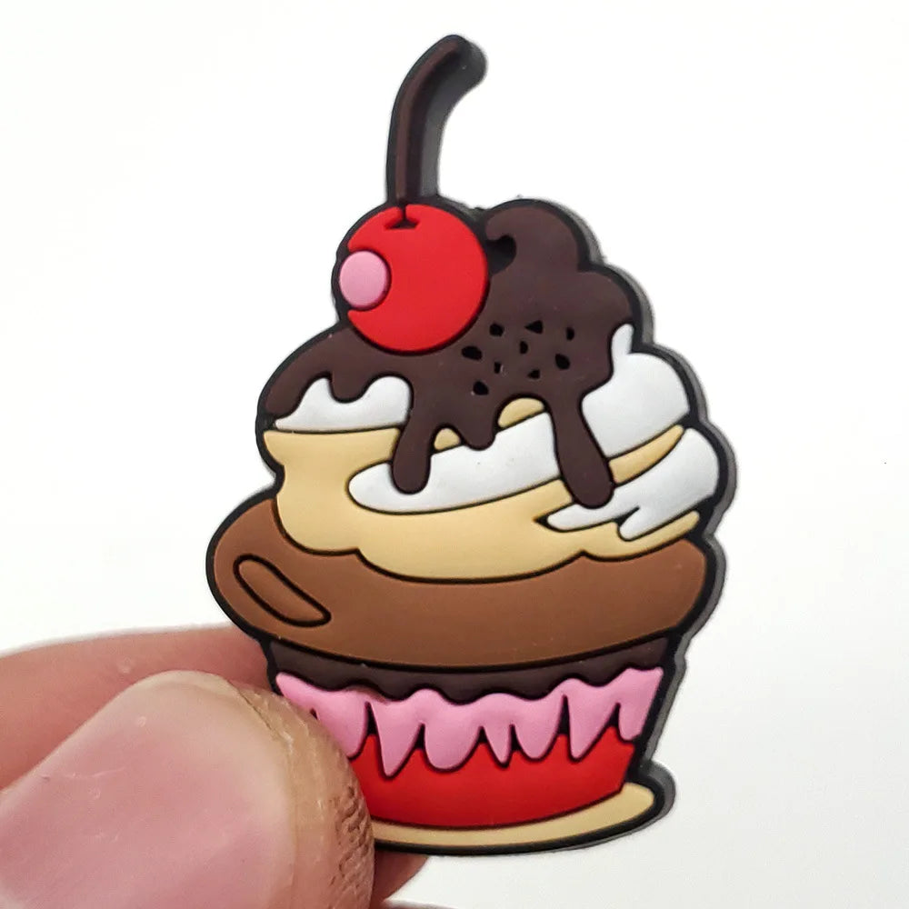 Cartoon Food Crocs Charm