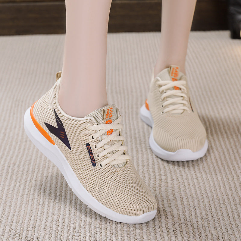 Comfort Lace-Up Casual Walking Shoes