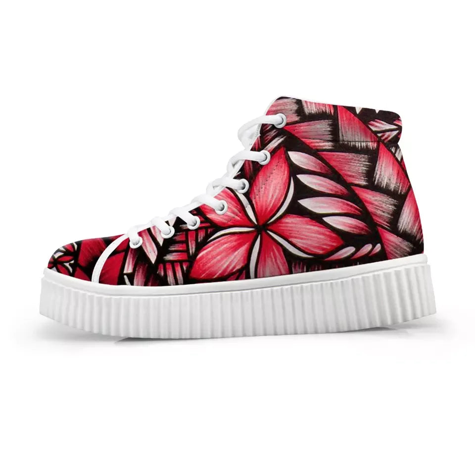 Women's Tribal Canvas High-Tops