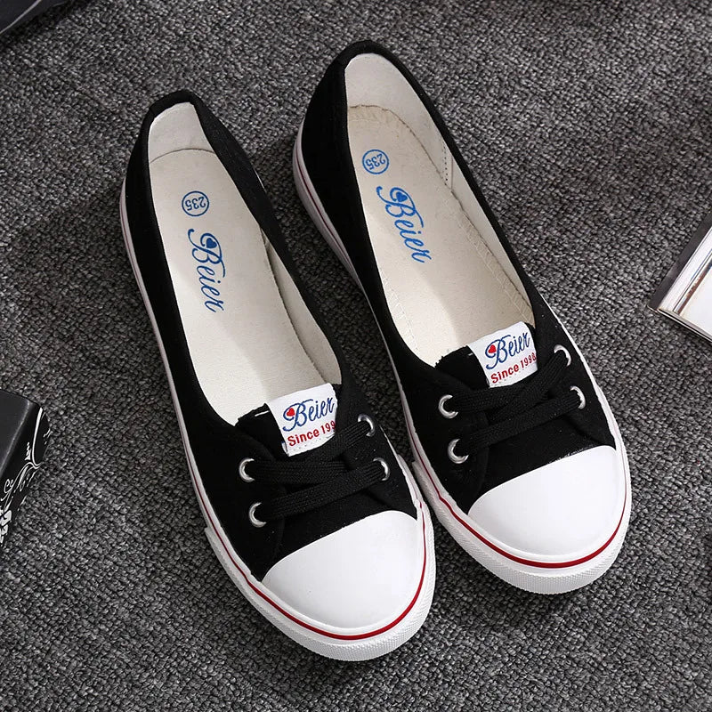 Women's Canvas Slip-On Flats