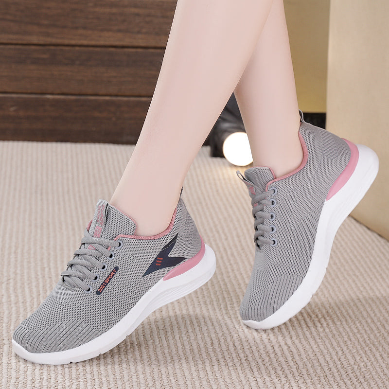 Comfort Lace-Up Casual Walking Shoes