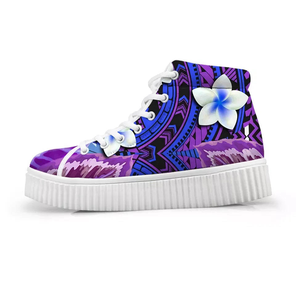 Women's Tribal Canvas High-Tops