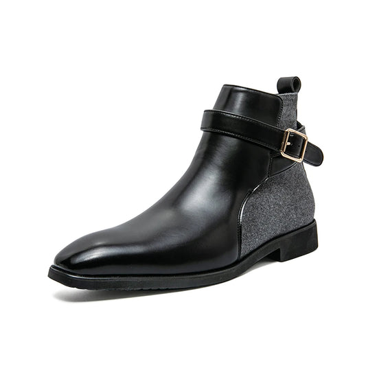 Men's Leather Dress Boots