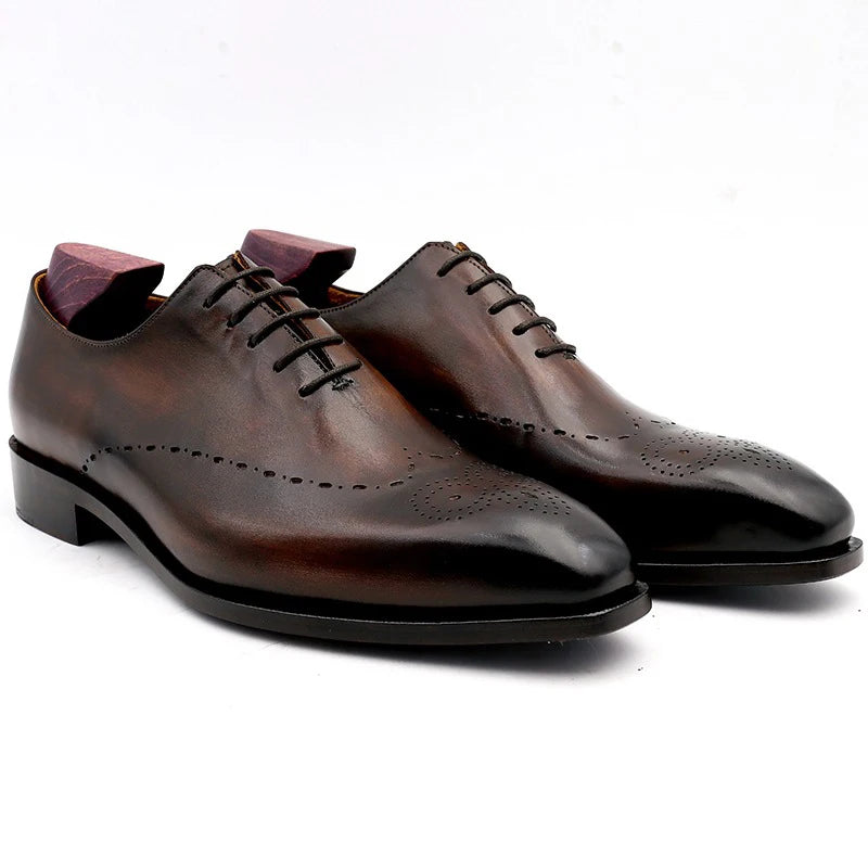 Men's Goodyear Welted Brogue Shoes