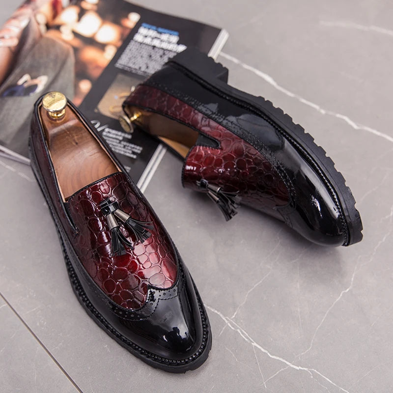 Unique Tassels Loafers