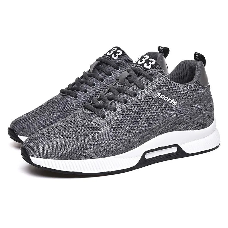 Men's Breathable Mesh Elevator Sneakers